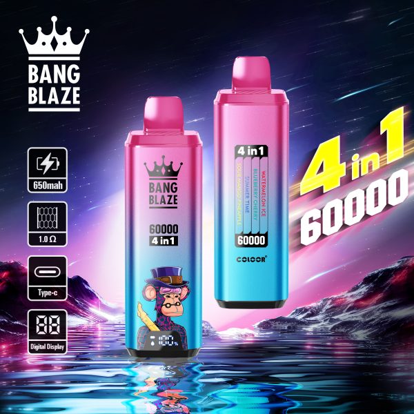 BANGBLAZE 4 in 1 vaper 60k puffs - Image 2
