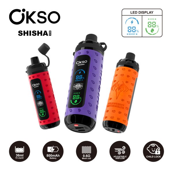 OKSO Shisha Max 40k Wholesale i vaper puff - Image 3