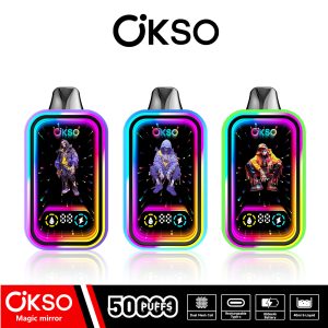 OKSO Magic mirror 50k puffs vaper Full screen
