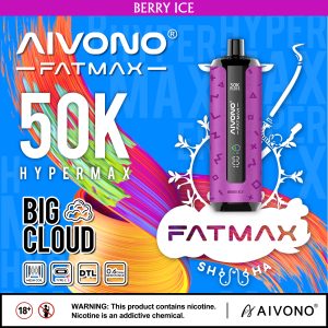 AIM FATMAX Shisha Flavors 50000 puffs DTL Vaper
