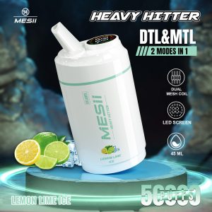 Mesii Shisha Heavy Hitter 50k puffs DTL/MTL Vaping