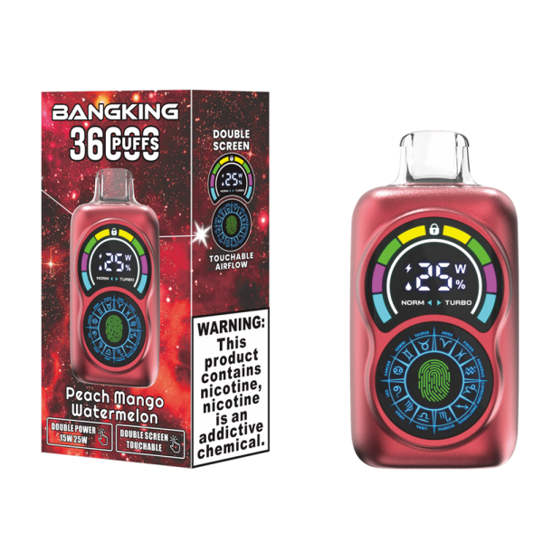 BANGKING 36K PUFFS digital vaper 36000 - Image 3