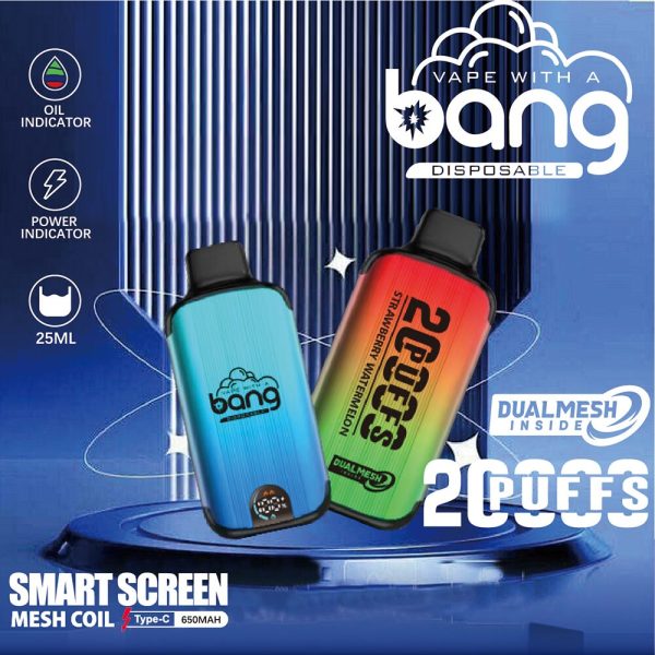 Bang digital vaper 25k puffs electronic cigarette wholesale - Image 4