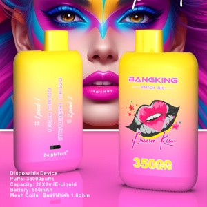 Bangking 35k puffs switch duo double flavor