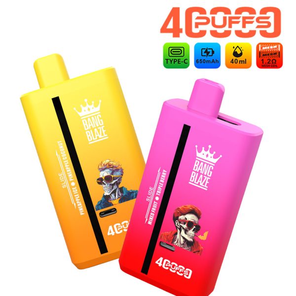 BANGBLAZE 40K puff dual flavor vaper - Image 3