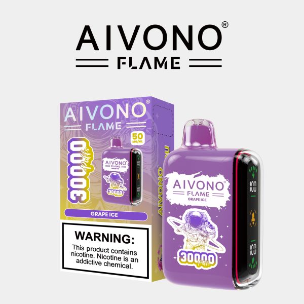AIVONO AIM FLAME 30k puffs digital vaper - Image 3