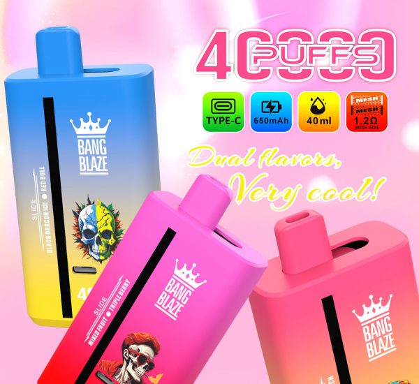 BANGBLAZE 40K puff dual flavor vaper - Image 4