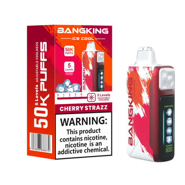 BANGKING cooling vaper 50k puffs ice level adjustment - Image 4