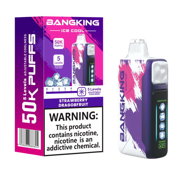 BANGKING cooling vaper 50k puffs ice level adjustment - Image 3