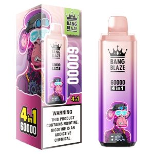 Bangblaze 4 in 1 vaper 60k puffs Wholesale vape supplier