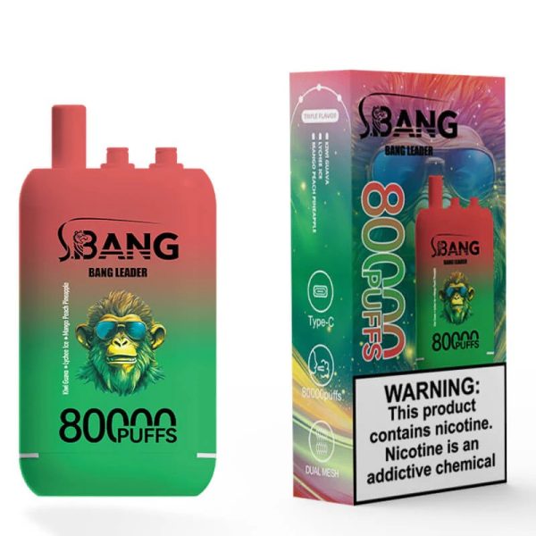 Bangleader 80k puffs 3 in 1 vaper triple flavor ecigs - Image 5