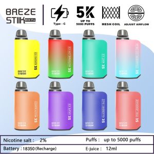 Breze Stiik Box Pro 5000 puffs vaper