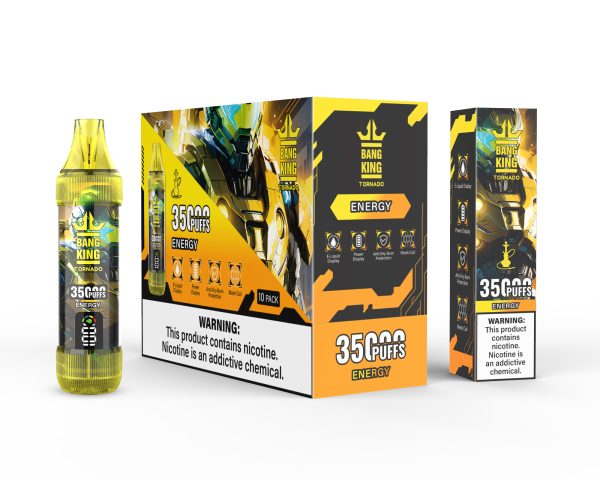 BANGKING TORNADO 35K puffs DTL e-cigarette vape - Image 3