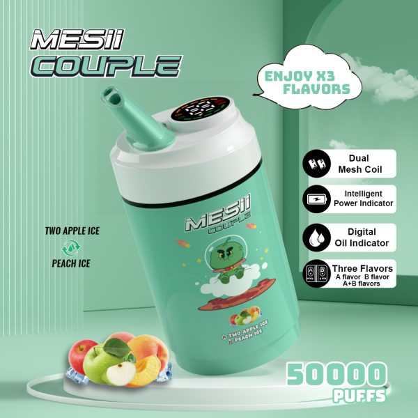 Mesii Couple 45K Three Flavors Vape - Image 2