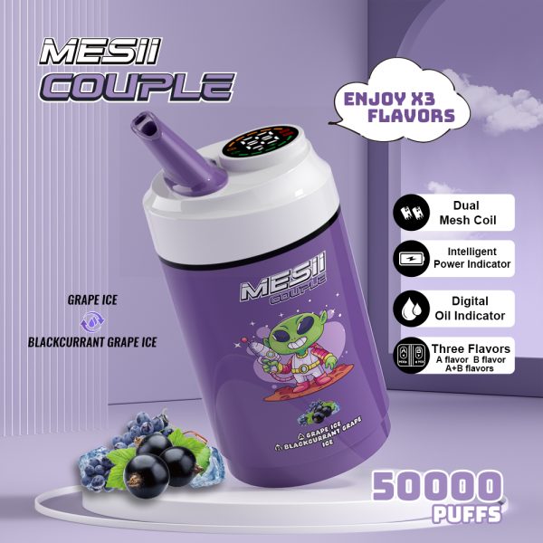 Mesii Couple 45K Three Flavors Vape - Image 6