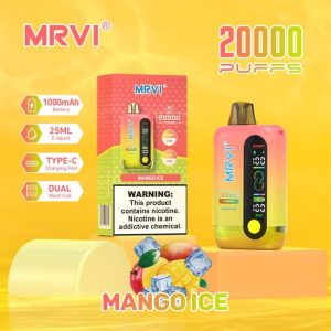 MRVI Digital vape pen 20000 Puffs 10 Flavors