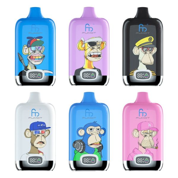 Fumot digital box 12000 puffs vaper 50 flavors - Image 3