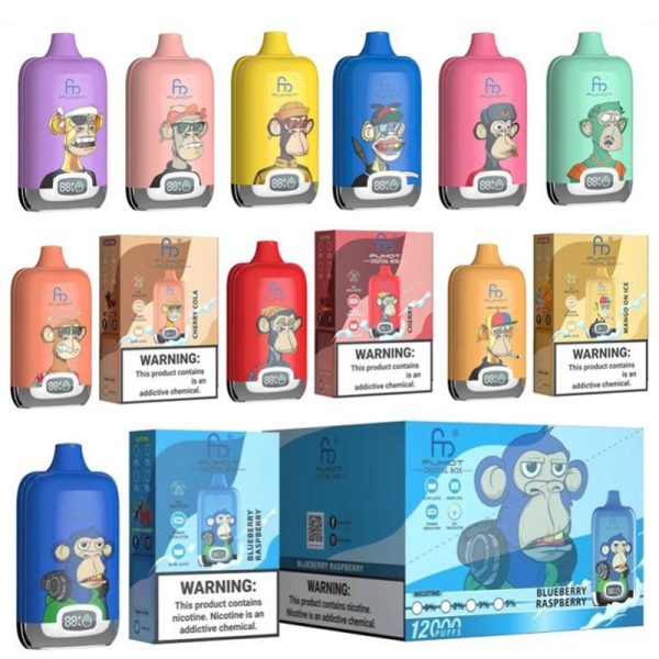 Fumot digital box 12000 puffs vaper 50 flavors - Image 4