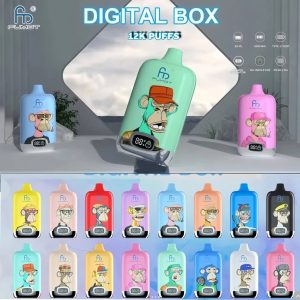 Fumot digital box 12000 puffs vaper 50 flavors