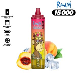 Fumot Randm Tornado 15k puffs digital vape 45 flavors