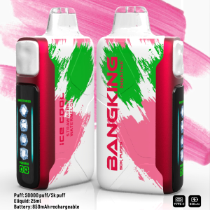 BANGKING cooling vaper 50k puffs ice level adjustment