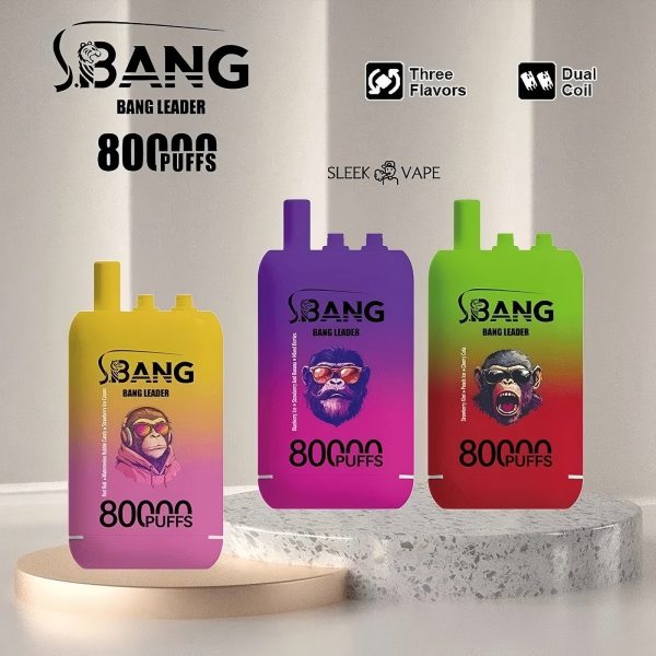Bangleader 80k puffs 3 in 1 vaper triple flavor ecigs - Image 2