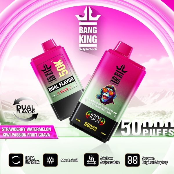 BangKing 50k puffs dual flavors with digital - Image 9