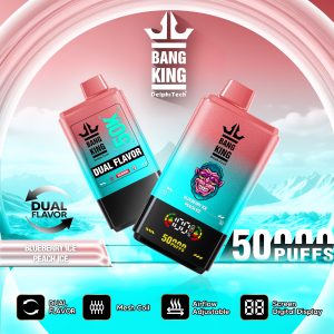 BangKing 50k puffs dual flavors with digital