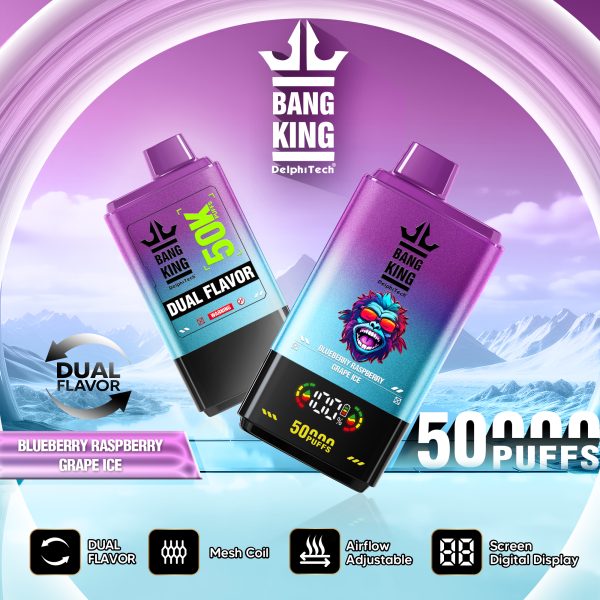 BangKing 50k puffs dual flavors with digital - Image 2