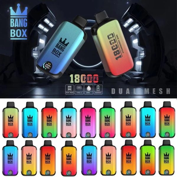 BANGBOX Digital screen 18k puff vaper - Image 3