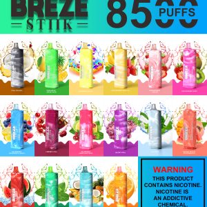 BREZE STIIK BS8500 puff wholesale i vape pen
