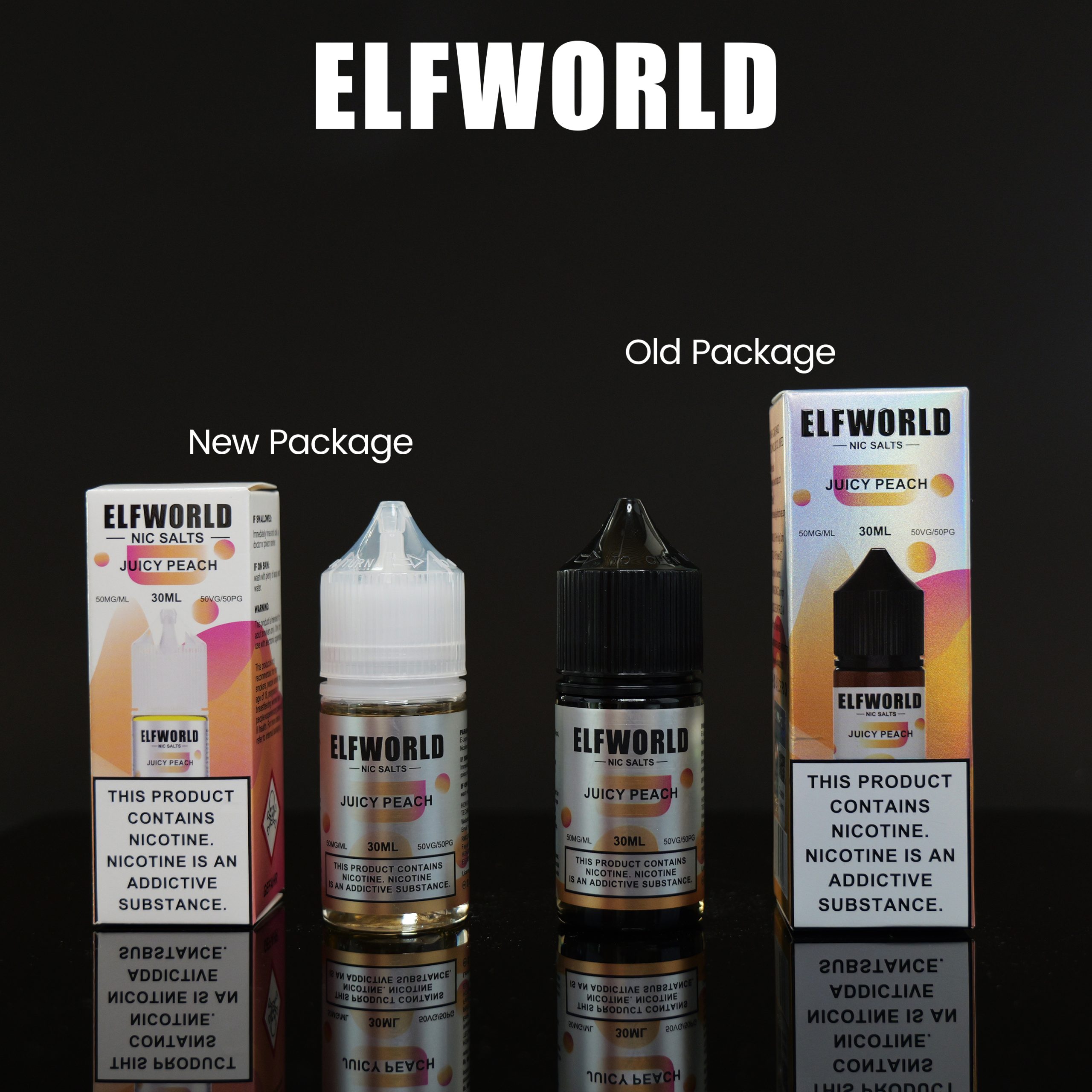Wholesale price Elfworld 30ml e-liquid 50mg nicotine various taste for your choice - Image 9