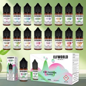 Wholesale price Elfworld 30ml e-liquid 50mg nicotine various taste for your choice