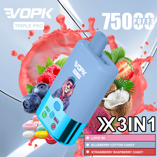 VOPK Triple Pro 75000 puffs wholesale vape - Image 2