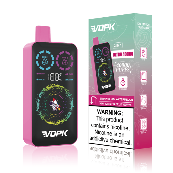 VOPK Ultra 40000 puffs  Dual flavor - Image 4