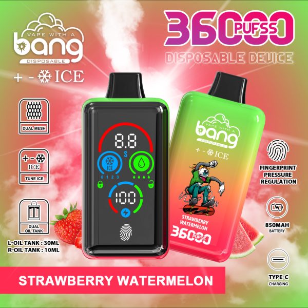 Bang Ice adjustment disposable vape 36k puffs - Image 5