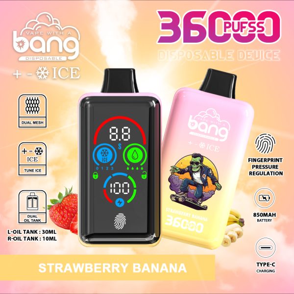 Bang Ice adjustment disposable vape 36k puffs - Image 4