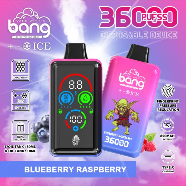 Bang Ice adjustment disposable vape 36k puffs - Image 2