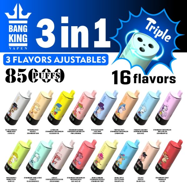 BangKing triple flavor 80k puffs electronic vape - Image 2