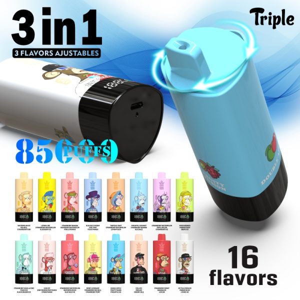 BangKing triple flavor 80k puffs electronic vape - Image 8