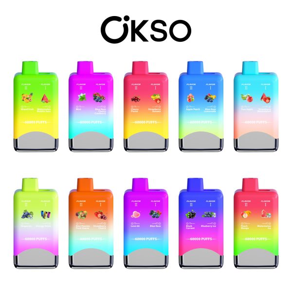 OKSO Double Flavor 60k puffs wholesale disposable electronic cigarette - Image 7