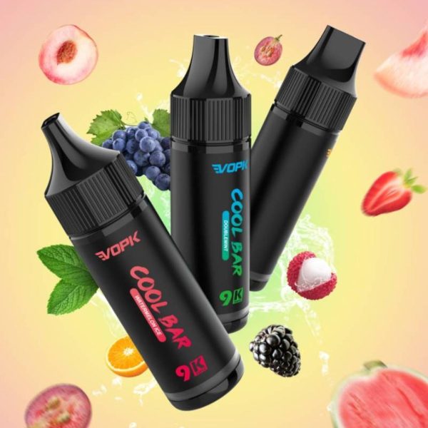 VOPK COOL BAR-9000 PUFFS 0% 2% 3% 5% Disposable Vape - Image 2