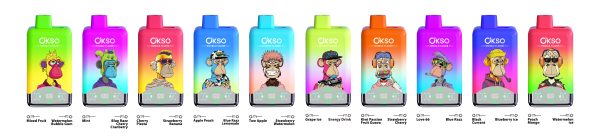 OKSO Double Flavor 60k puffs wholesale disposable electronic cigarette - Image 5