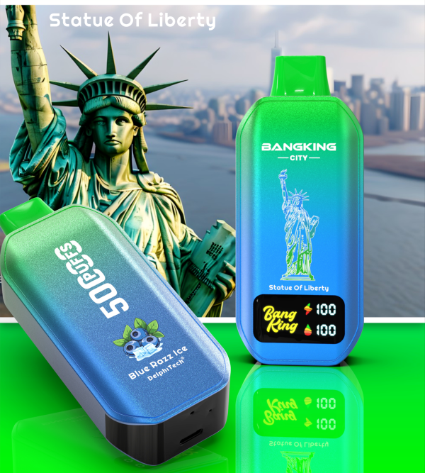 Bangking 5000 puffs city logo wholesale vape
