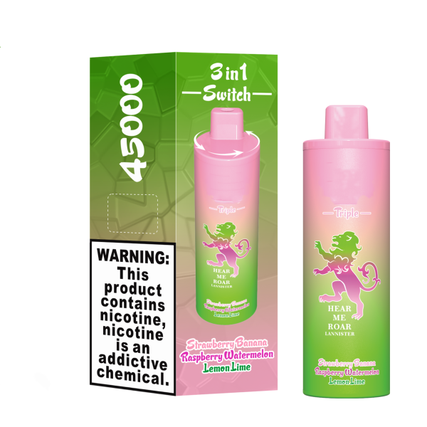 Bang king triple flavor vaper 3 in 1  45000 puffs - Image 5