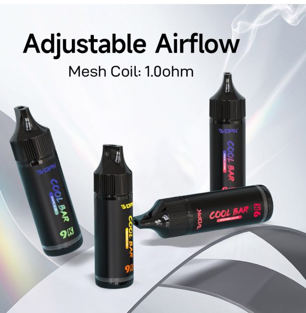 VOPK COOL BAR-9000 PUFFS 0% 2% 3% 5% Disposable Vape - Image 7