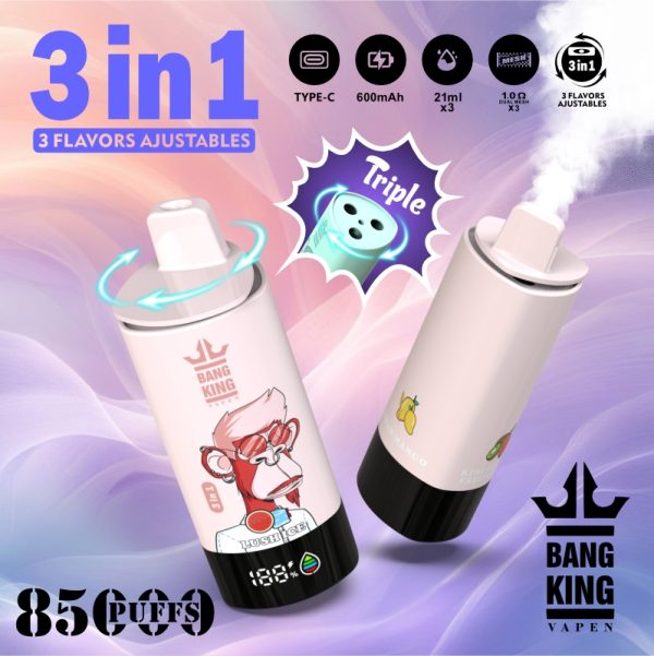 BangKing triple flavor 80k puffs electronic vape - Image 4