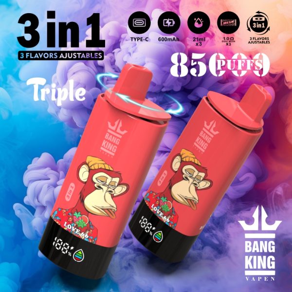 BangKing triple flavor 80k puffs electronic vape - Image 5