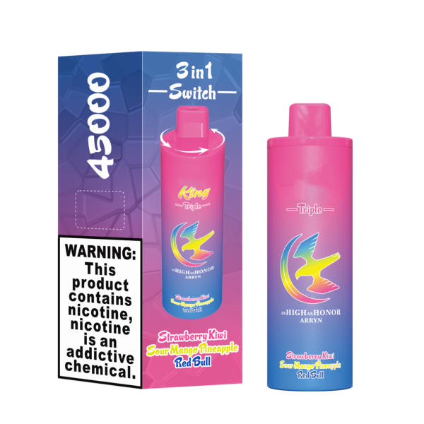 Bang king triple flavor vaper 3 in 1  45000 puffs - Image 4