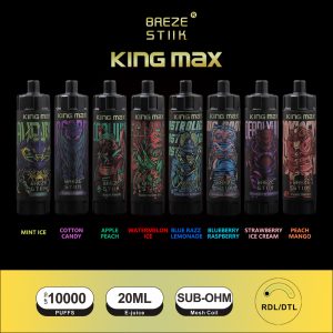 DTL large smoking puffs Kingmax 10000 puffs wholesale vape